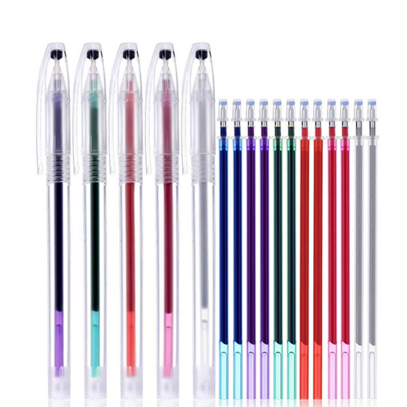 

1Set Fabric Markers Pencil Fade Out for Drawing Lines Disappearing Marker Pens Multi Purpose DIY Craft Sewing Accessories