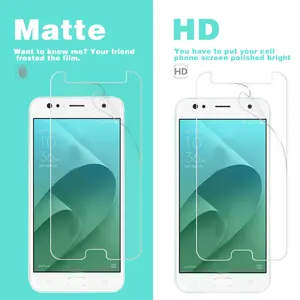 HD Clear Glossy Film For Asus ZS600KL Selfie T45 T001 V V520KL X002 X003 X5000 ZD553KL ZD552KL ZB500KG ZB500KL Zoom Matte Cover