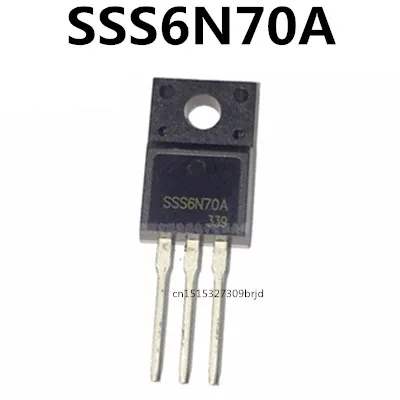 

Оригинальный Новый 5 шт./SSS6N70A 6N70A 6A/700V TO-220F