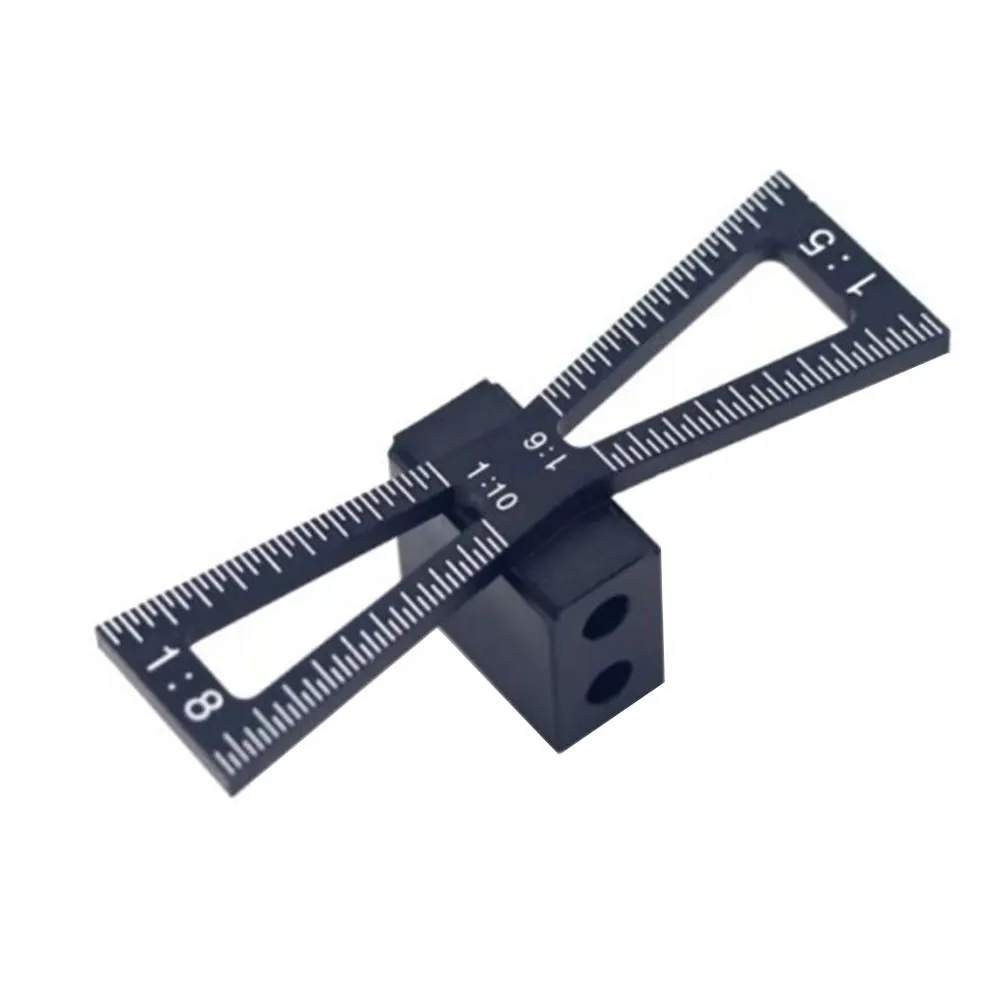 Портативный маркер ласточкин хвост практичный с шкалой Калибр алюминиевый сплав