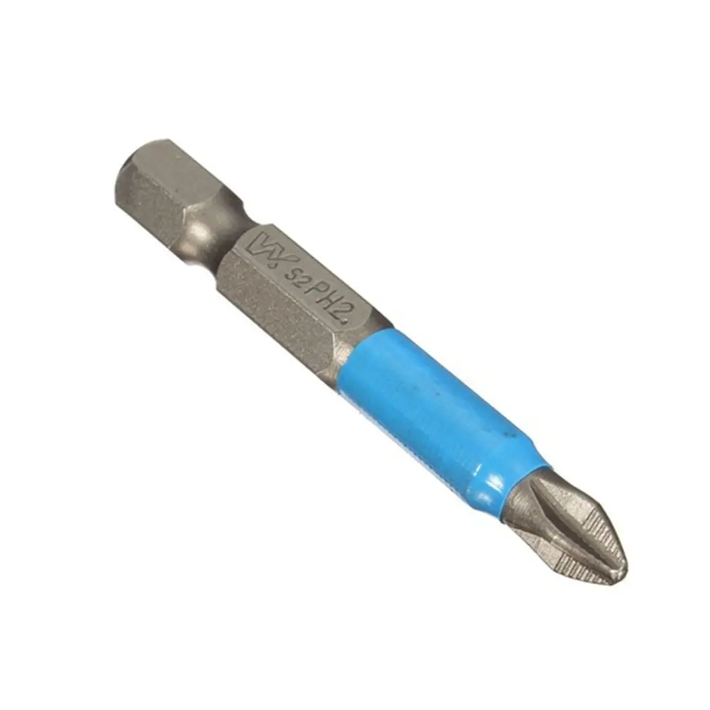 10PCS/SET 50MM Anti Slip Electric Hex Shank Magnetic 50mm PH2 Phillips Cross Head Screwdriver Bits Hand Tools | Инструменты