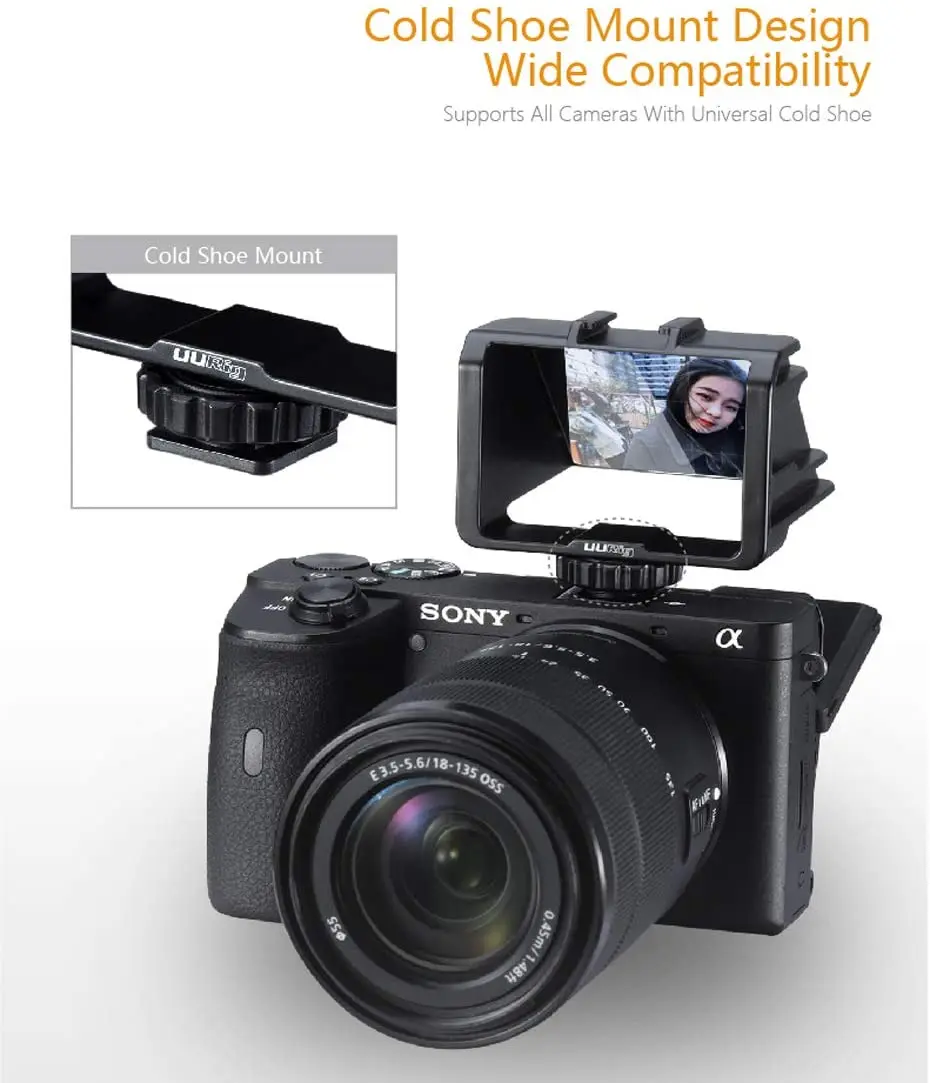 Захлопывающийся кронштейн для камеры UURig беззеркальной с тремя креплениями