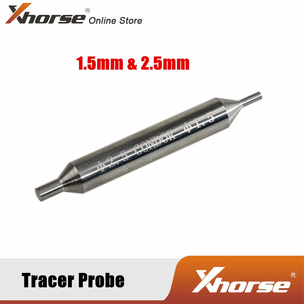 Xhorse трассировщик зонд 1 5 мм и 2 мм. Для Keycutter Condor XC-002 Механическая машина для резки