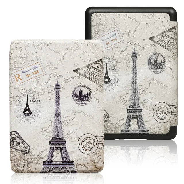 Чехол для Amazon Kindle Paperwhite 4 Smart Cover для нового Kindle Paperwhite 4 чехол из полиуретановой кожи для планшета Paperwhite - Цвет: FuGuTieTa