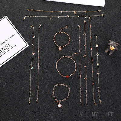 

24 Pcs/Lot Wholesale Fashion Stainless steel Bracelets Wholesale Jewelry For Women And Girls