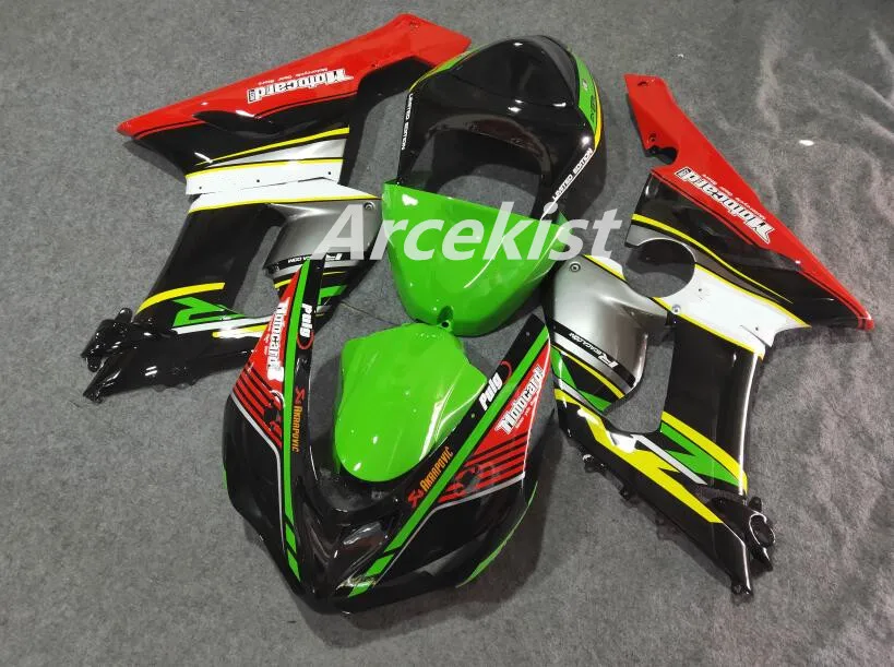 Новый ABS весь мотоцикл обтекатели комплект подходит для Kawasaki Ninja ZX 6R 636 zx6r 2005 2006 05 06