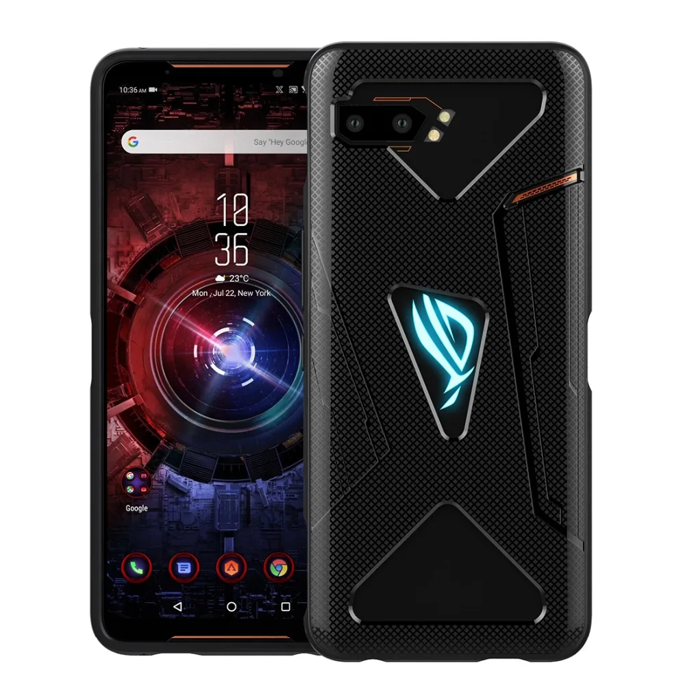 Для Asus ROG Phone II чехол матовый Мягкий силиконовый чехол для телефона Asus ROG Phone 2 Phone2 чехол