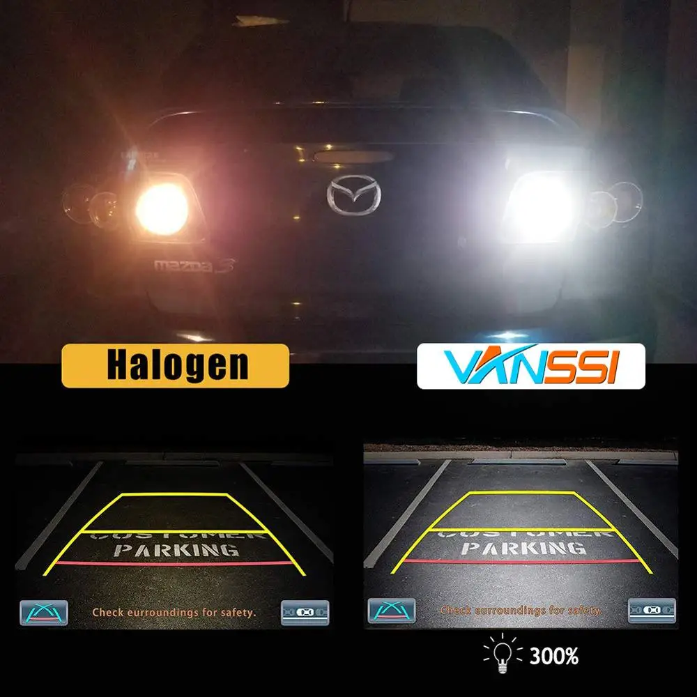 4 шт. сверхъярсветодиодный светодиодные лампы 1156 1141 7506 BA15S P21W 1260lm|Сигнальная