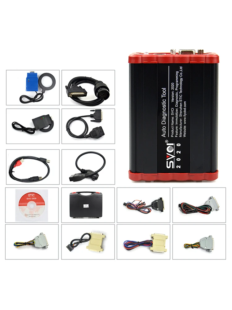 SVCI2020 SVDI FVDI OBD2 ключевой программист все функции VVDI2 SVCI V2015 FVDI J2534 без ограничений Fvdi