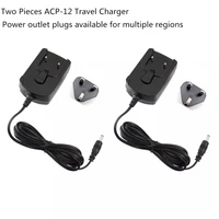 two pieces acp 12 travel charger 5 9v 750ma for airbus cassidian eads nokia bln 5i battery thr880i th1n th9 thr9 tetra radio