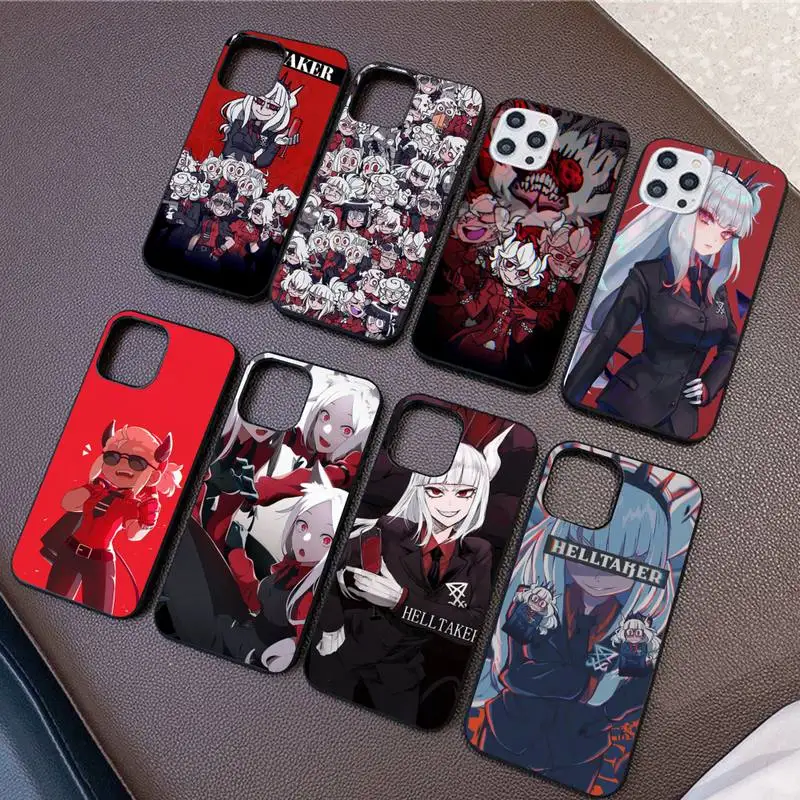 

Cartoon Girl Helltaker Phone Case For iPhone 11 8 7 6 6S Plus X XS MAX 5 5S SE 2020 XR 11 pro DIY capa