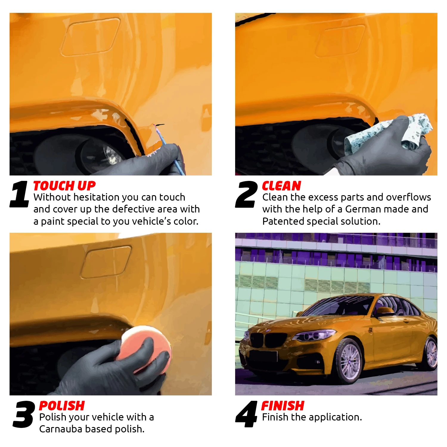 Цвет и краска для Fiat автомобильная ремонта царапин эспрессо жемчуг MET-KTM точная