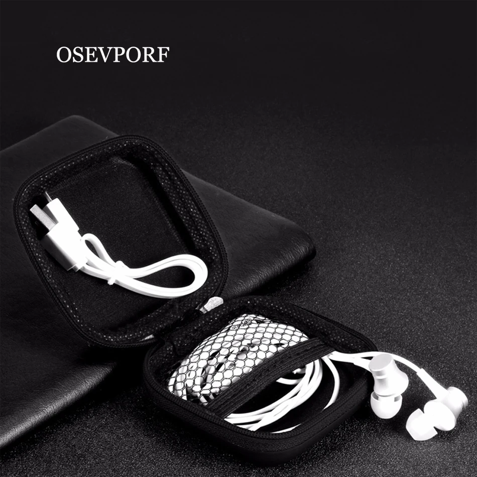 Чехол для наушников Жесткая Сумка для хранения usb-кабеля Airpods Earpod Sennheiser Ear Pad беспроводные Bluetooth наушники аксессуары