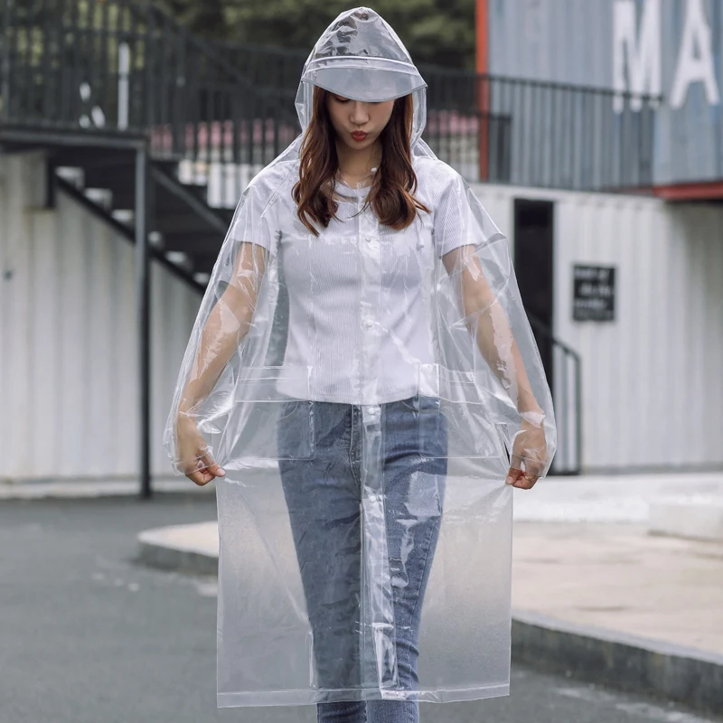 

Непромокаемое пальто Aaincoat, утепленное, прозрачное, длинное, для мужчин и женщин, портативное, для улицы, путешествий, езды на велосипеде, не о...