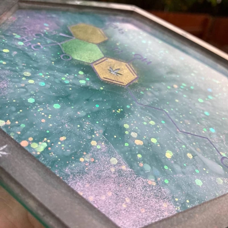 

12 Colors Holographic Chunky Glitter Sequins for Face Body Eye Hair Nail Decor K3KF