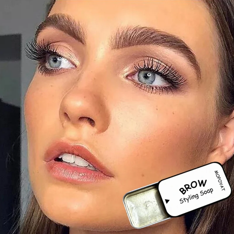 3D Пернатые брови макияж гель мыло набор длительного стойкого ламинирования