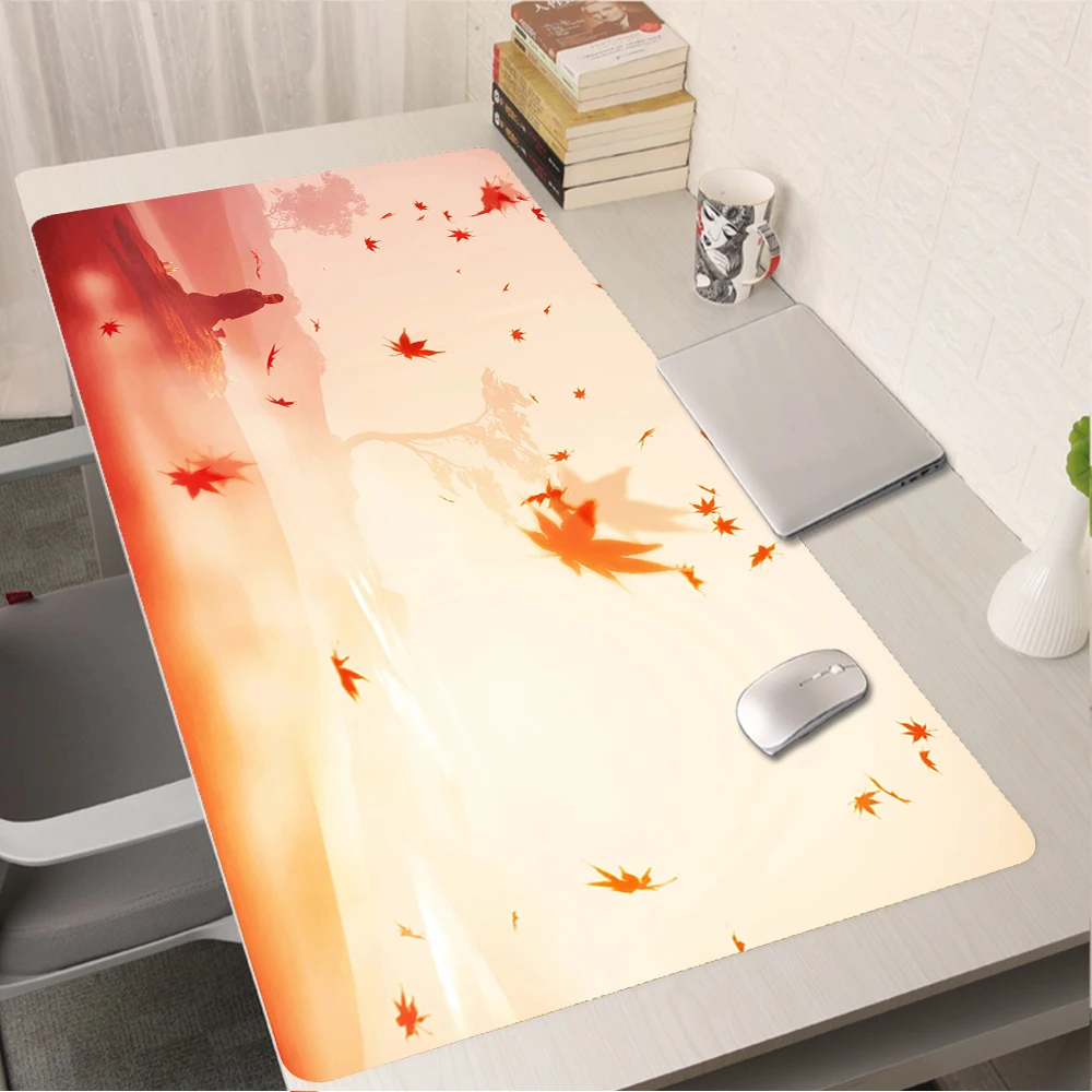 

Ghost of Tsushima Pad Mouse Mat Gaming Accessories Full Gamer Computer And Office Deskmat Diy Anime Mousepad Big Table Pads