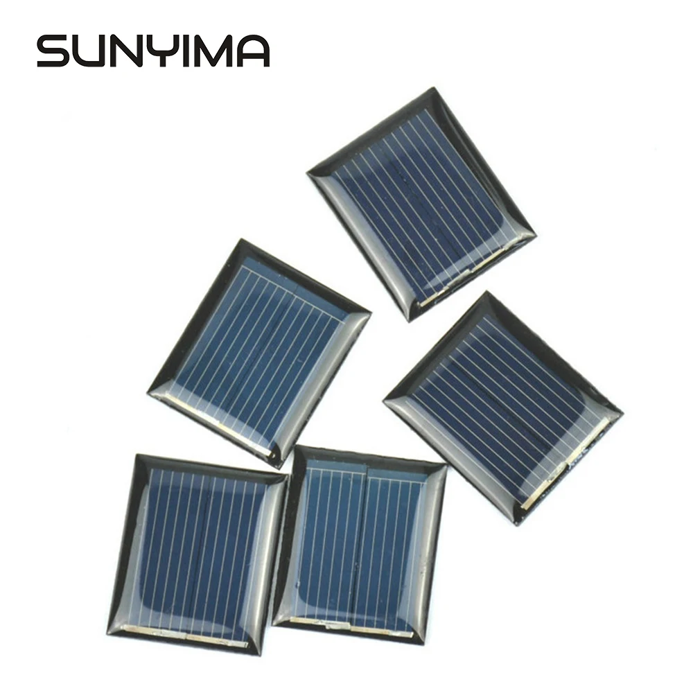 Солнечные мини панели SUNYIMA 1 в 80 мА 30*25 мм 10 шт.|Солнечная батарея| |