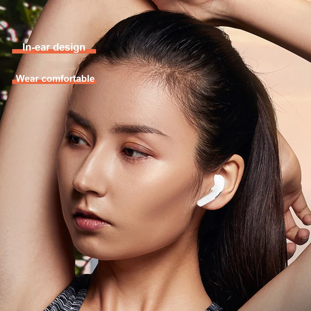 

Lenovo HT38 Wireless Bluetooth 5.0 Earphones Waterproof TWS 9D Stereo Sound Touch Control Low Latency Gaming Earbuds with Mic