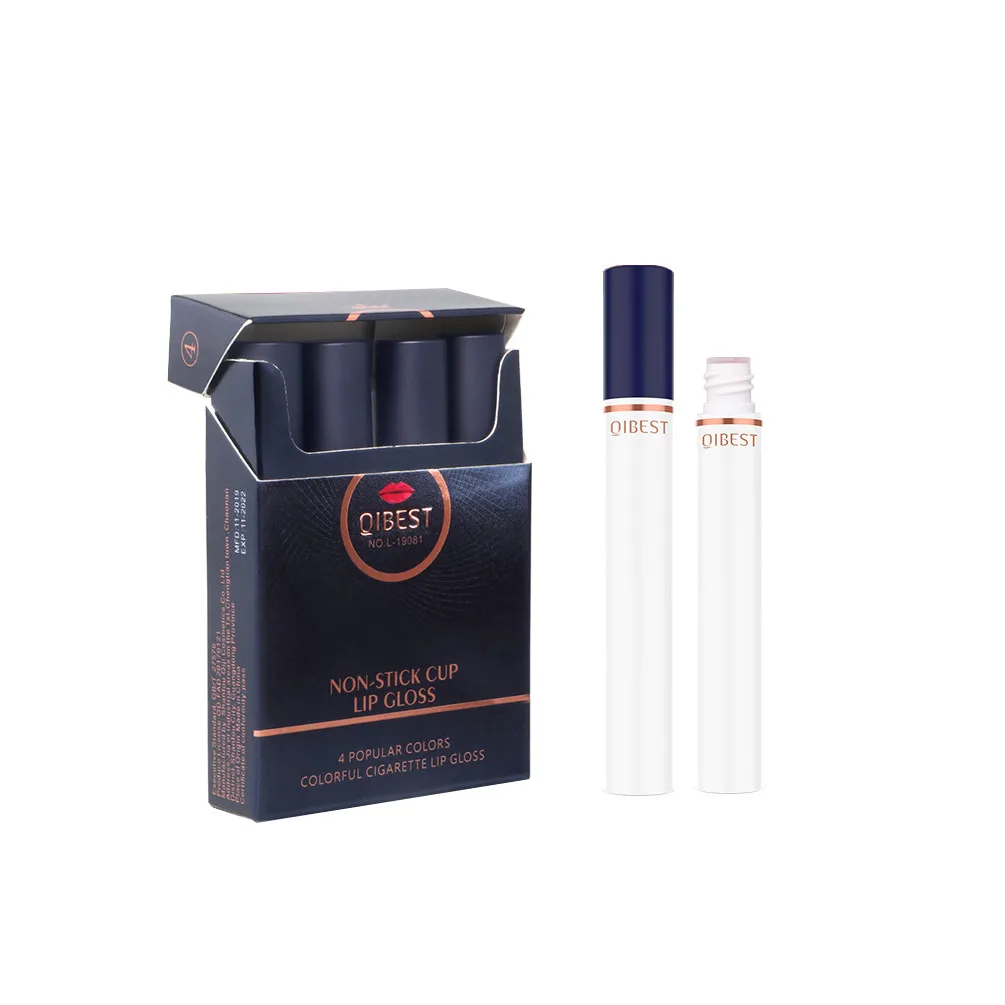 Набор помады для сигарет бархатная матовая стойкая губная помада табачная