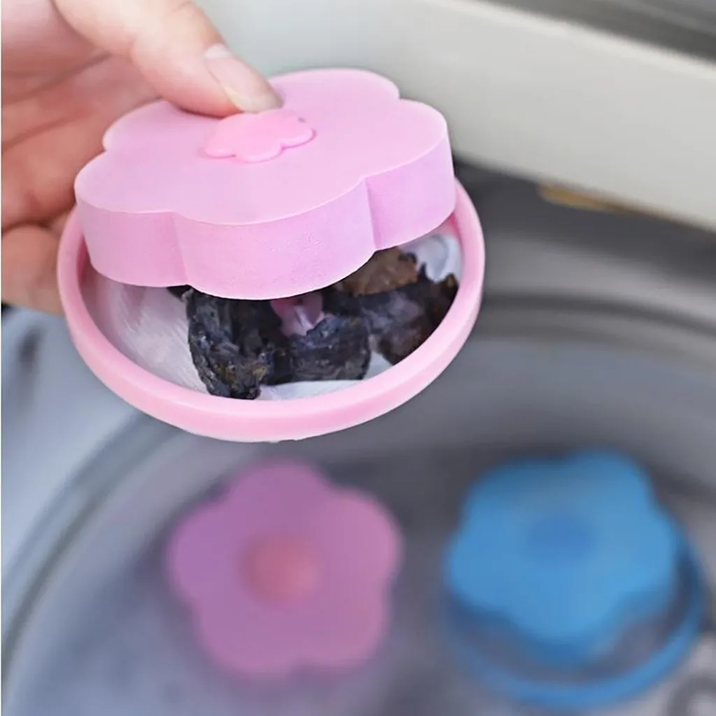 

Floating Style Filter Bag Mesh Filtering Hair Removal Device Pet Fur Catcher Washer Style Cleaning Supplies Needed Filt