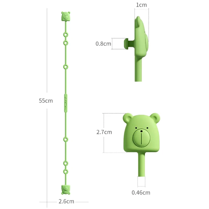 

1pc Nipple Holder Handmade Pacifier Clips Holder Chain Silicone Pacifier Chains Nipple Holder Handmade Pacifier Holder Chain