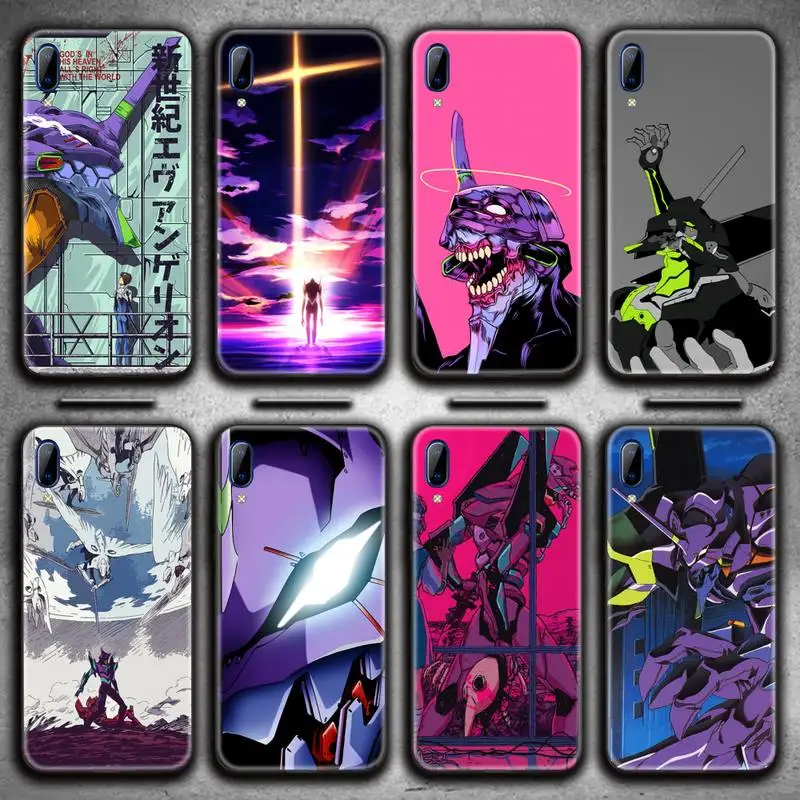 

EVA evangelion Phone Case For Vivo Y91c Y17 Y51 Y67 Y55 Y7s Y81S Y19 V17 vivos5