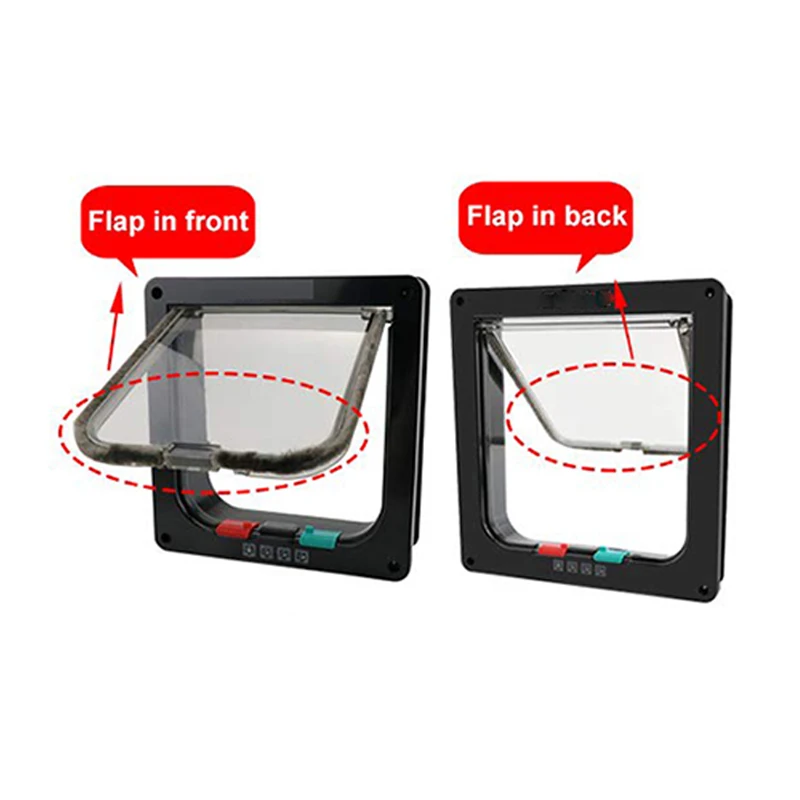 Закрывающаяся дверь для домашних животных защитные ворота из АБС-пластика с