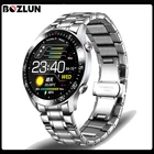 Смарт-часы BOZLUN мужские, с сенсорным экраном, пульсометром и тонометром