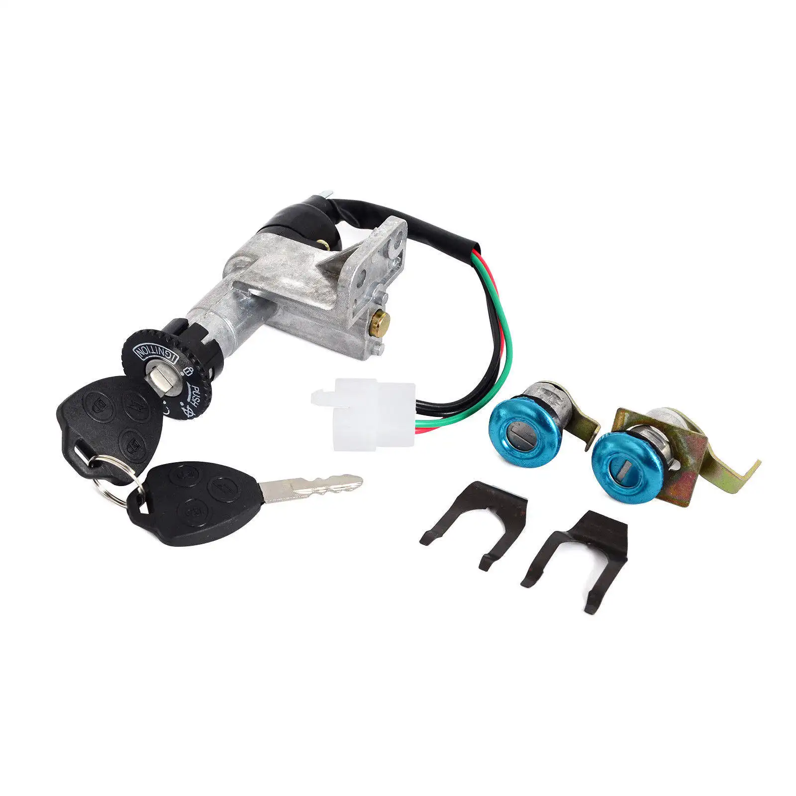 Переключатель зажигания с замком газовая Крышка для китайского скутера 50 150 куб.