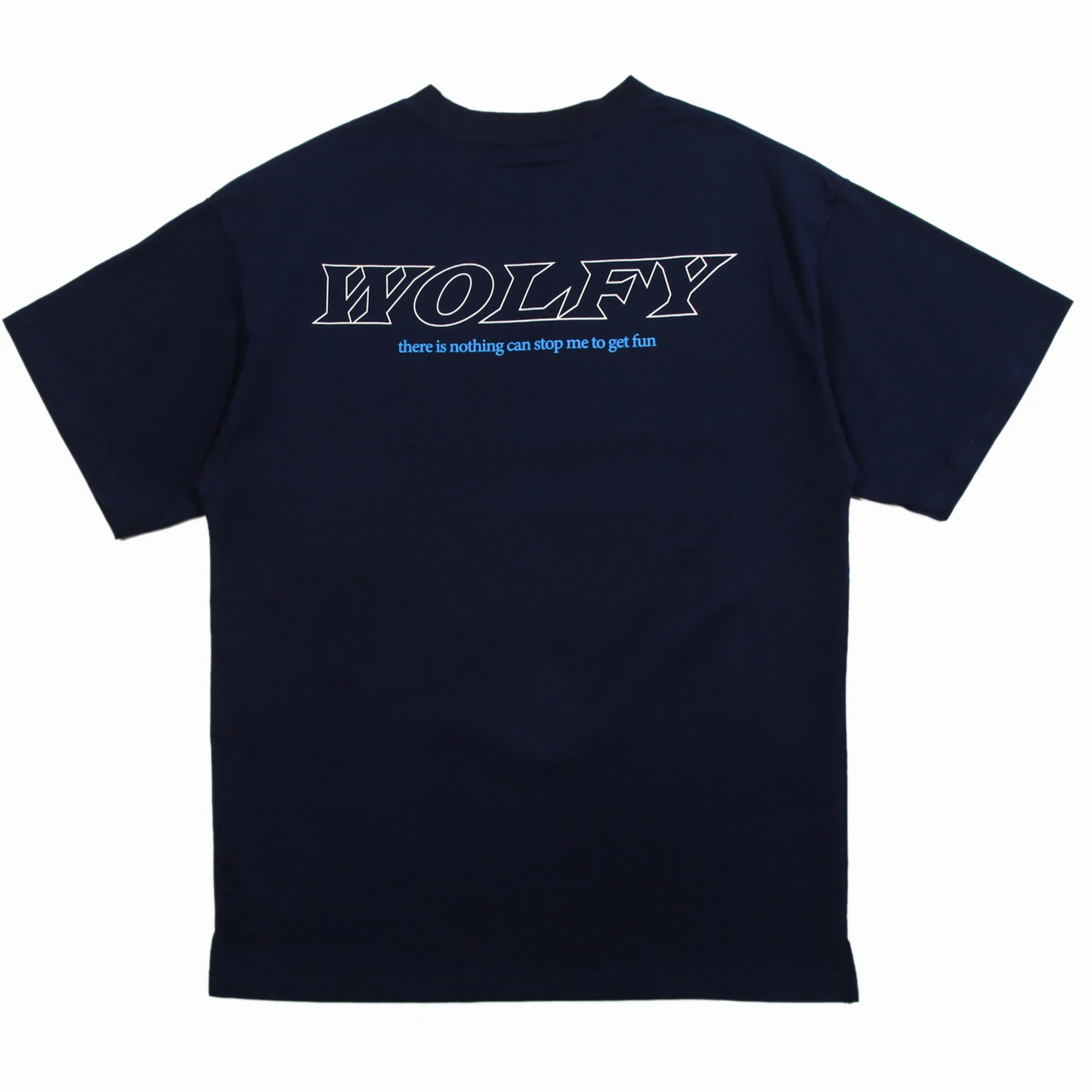 Мужская футболка с коротким рукавом Moon Wolf повседневная хлопковая Футболка