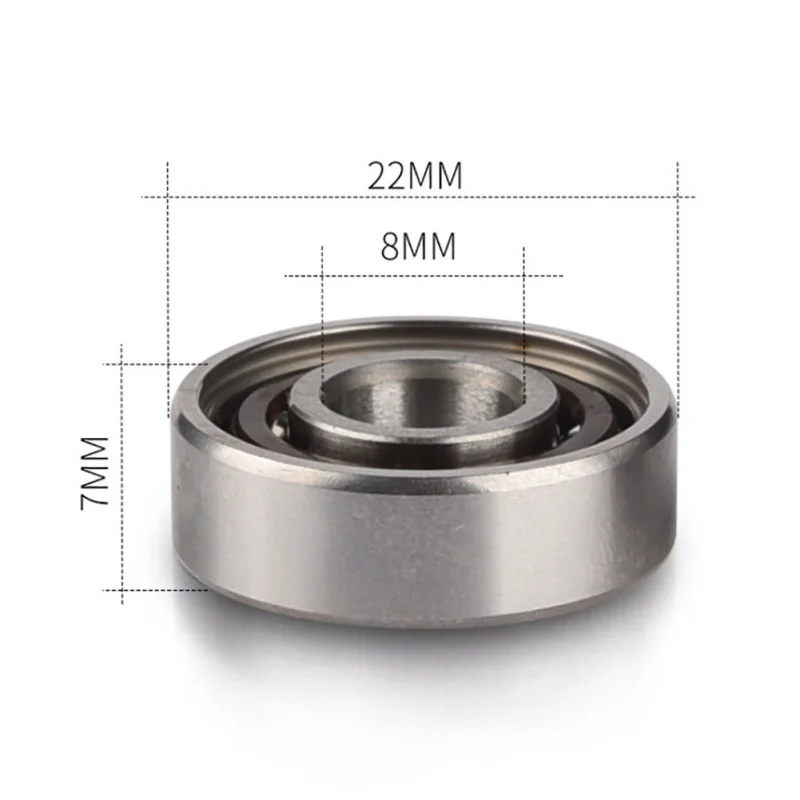 

Hot Durable 10pcs ABEC-11 High Speed Wearproof Skateboard Scooter Inline Bearings Skate Board Accessories