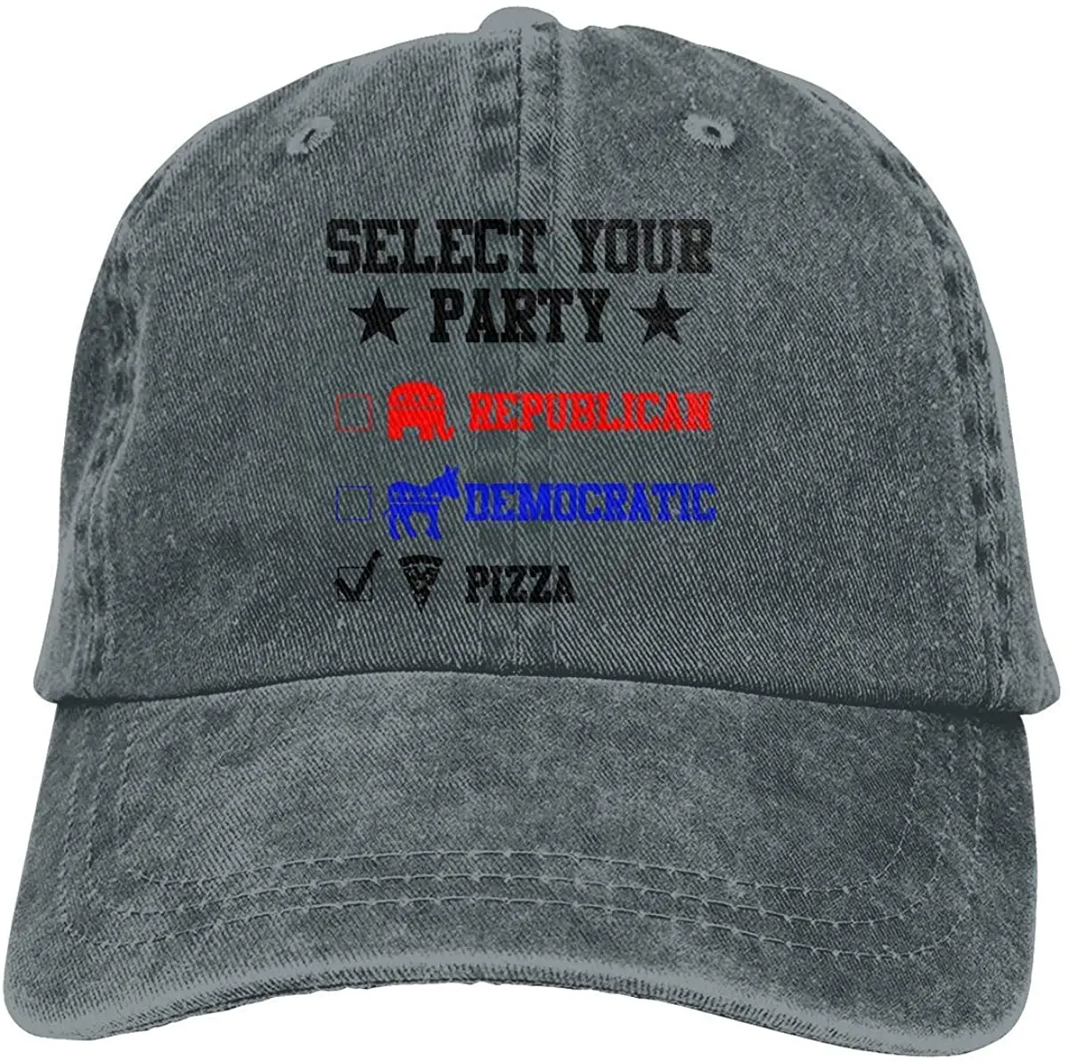 

Camping Hair Unisex Adult Adjustable Trucker Dad Hats Black