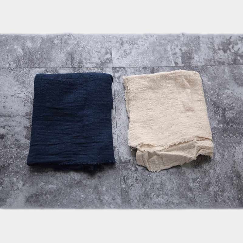 Хлопково-леняная ткань Профессиональные аксессуары для фотографии для украшения изысканной еды Фотография Фотостудия Студийные реквизиты для съемки на столе.