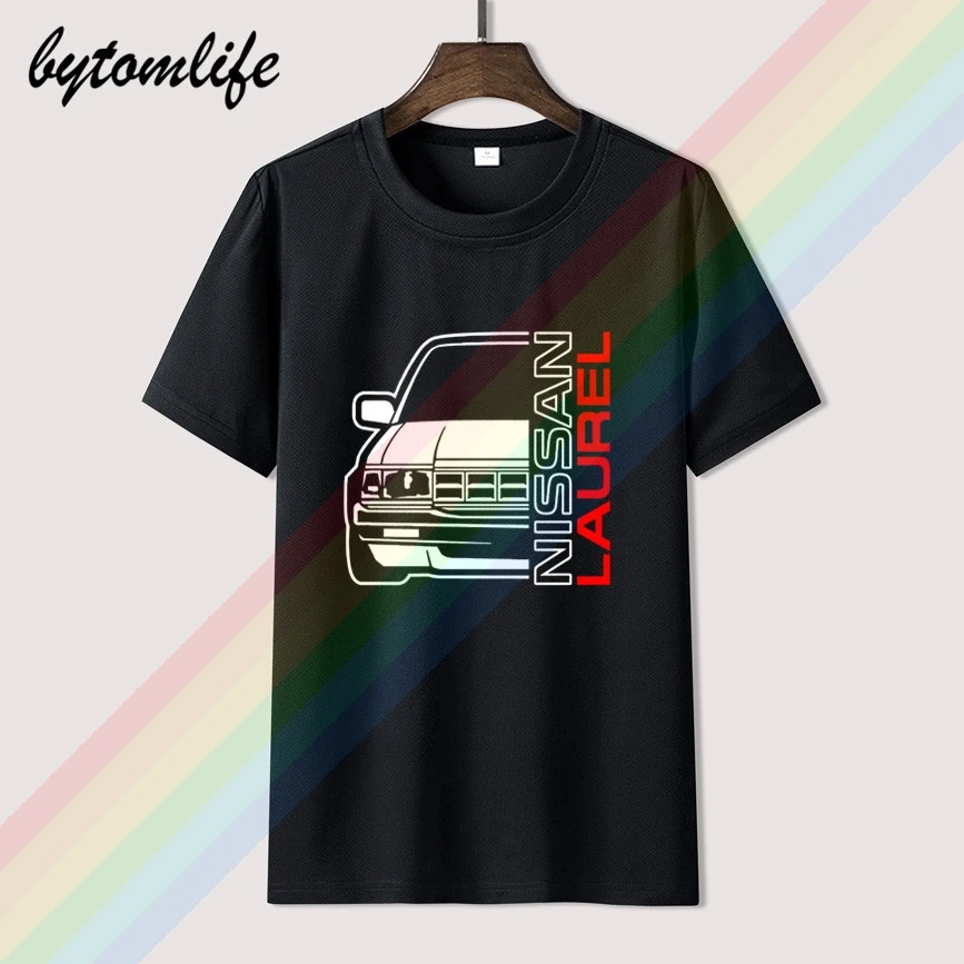 

Nissan Laurel Shirt Size S - 3XL (Asia Size) Men's Brand T Shirt O-Neck 100% cotton custom printed T-Shirt Tops Tee
