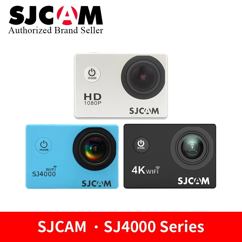 Original SJCAM SJ4000/ SJ4000AIR/ SJ4000 WIFI 1080P 2.0 LCD Full HD Action Cameras Waterproof Sport Camera Sport DV Camera