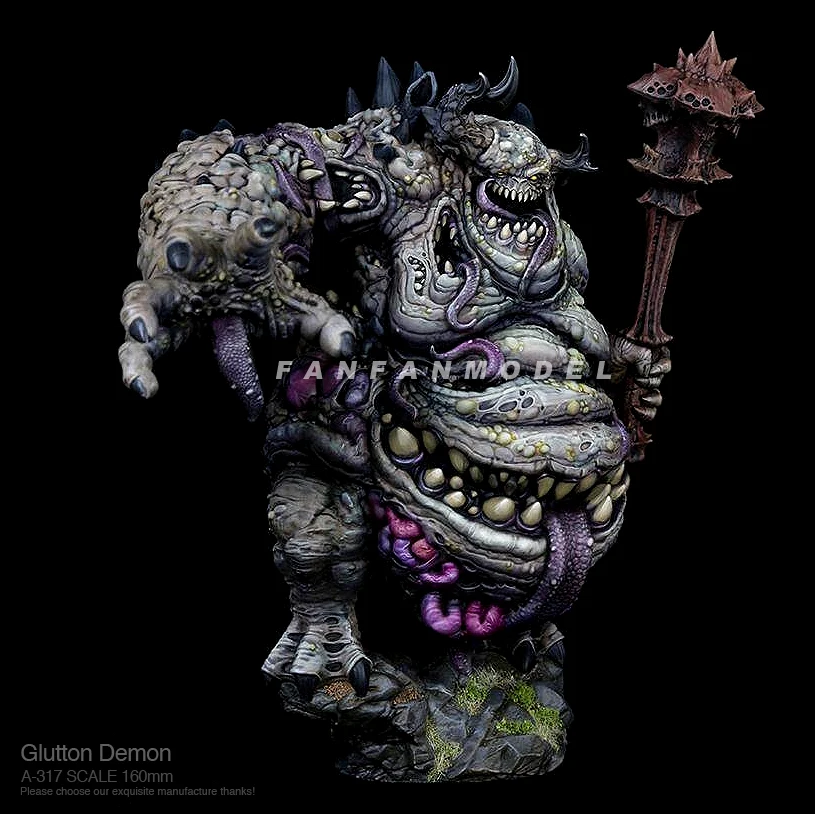 

16CM Resin model kits self-assembled DIY toy colorless A-317