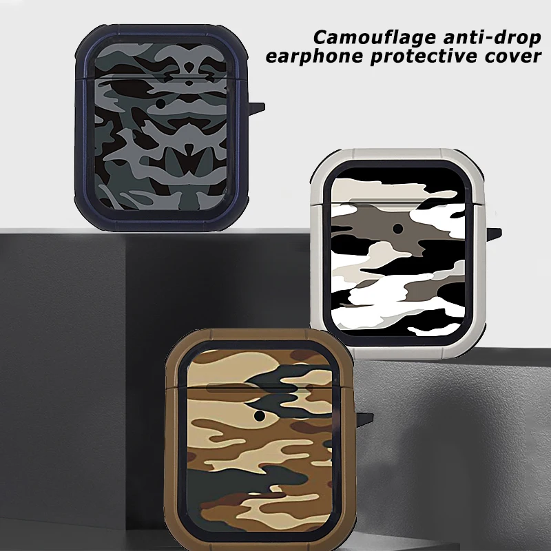 

Чехол для Airpods 2, роскошный защитный чехол для наушников Apple airpods 2 pro Air pods 2, противоударный чехол с крючком
