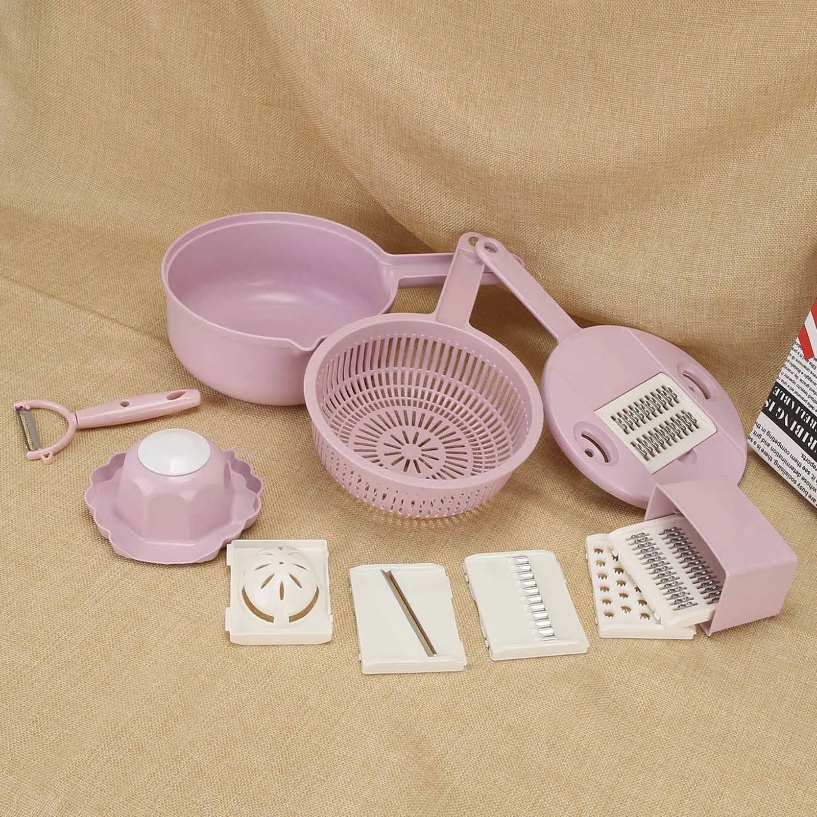 11 шт./компл. Овощной картофель Пшеничная солома слайсер Фрукты резак для моркови