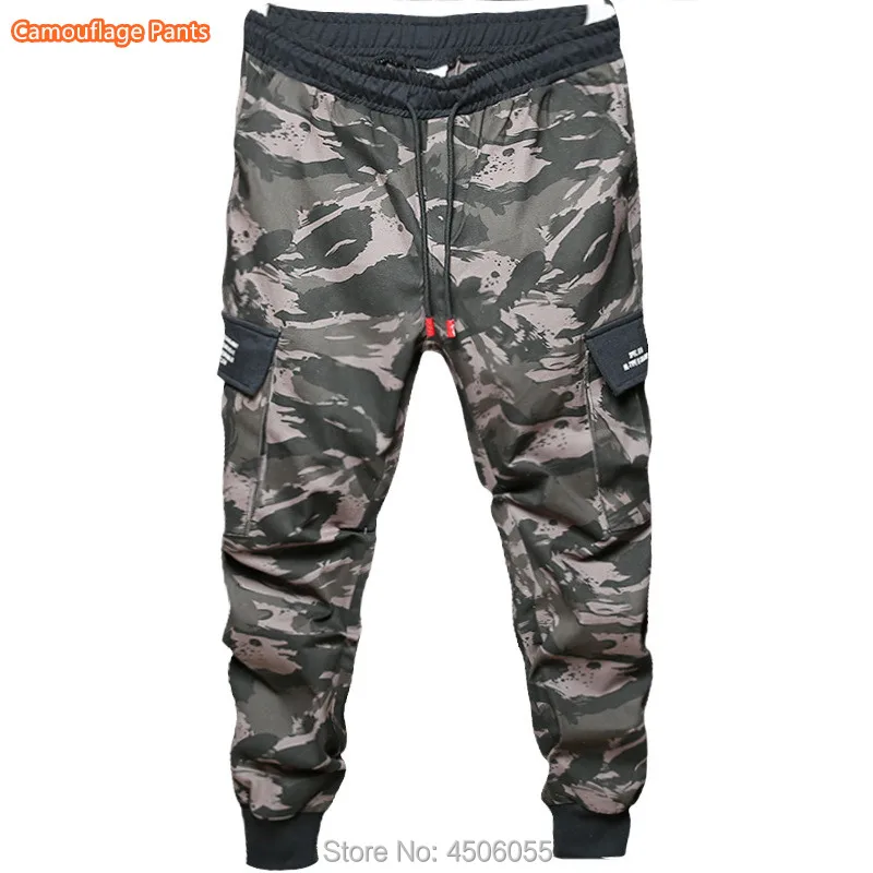 camouflage pants Мужская одежда, спортивный костюм, шаровары, Карго, камуфляжная куртка, штаны, комплект из 2 предметов, мужские толстовки с капюшоном, пальто XXXXL, спортивный костюм 6XL 7XL 8XL 9XL - Цвет: camouflage pants