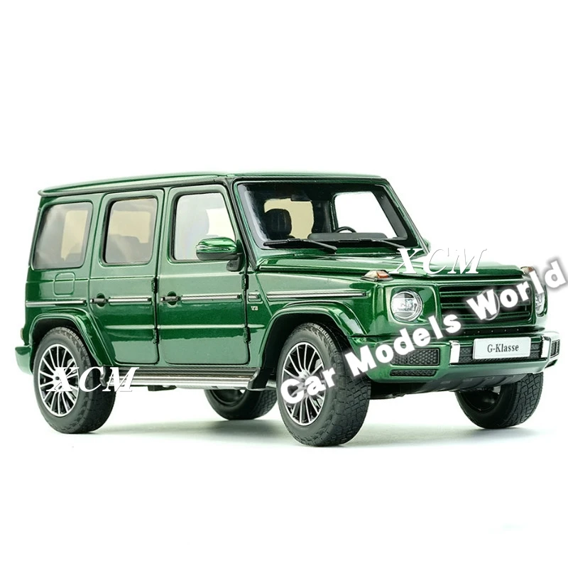 Модель автомобиля под давлением для Minichamps G Class (W 463) (зеленый) 1:18 + небольшой