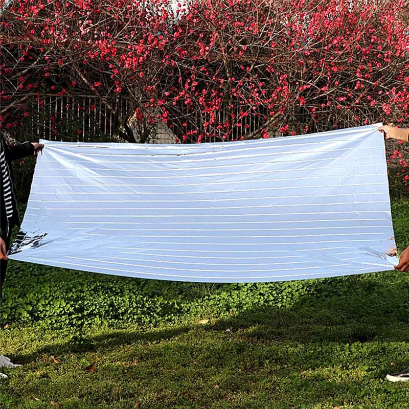 Светоотражающий Серебряный парниковый фильм садовый растительный светильник