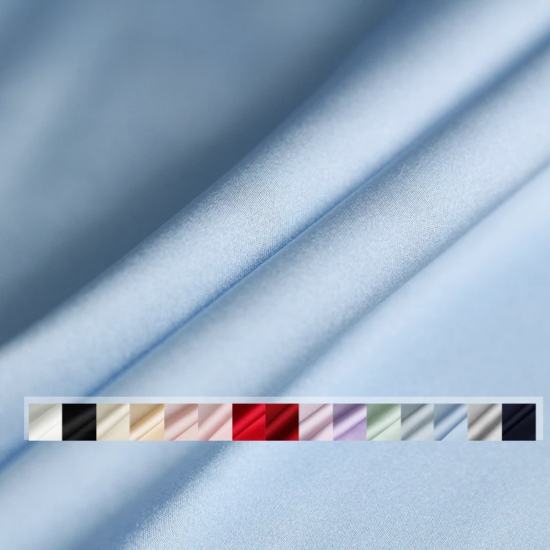 

White Waxberry 16momme plain crepe satin silk 100% real silk material Han nationality clothing women's clothing Free shipping
