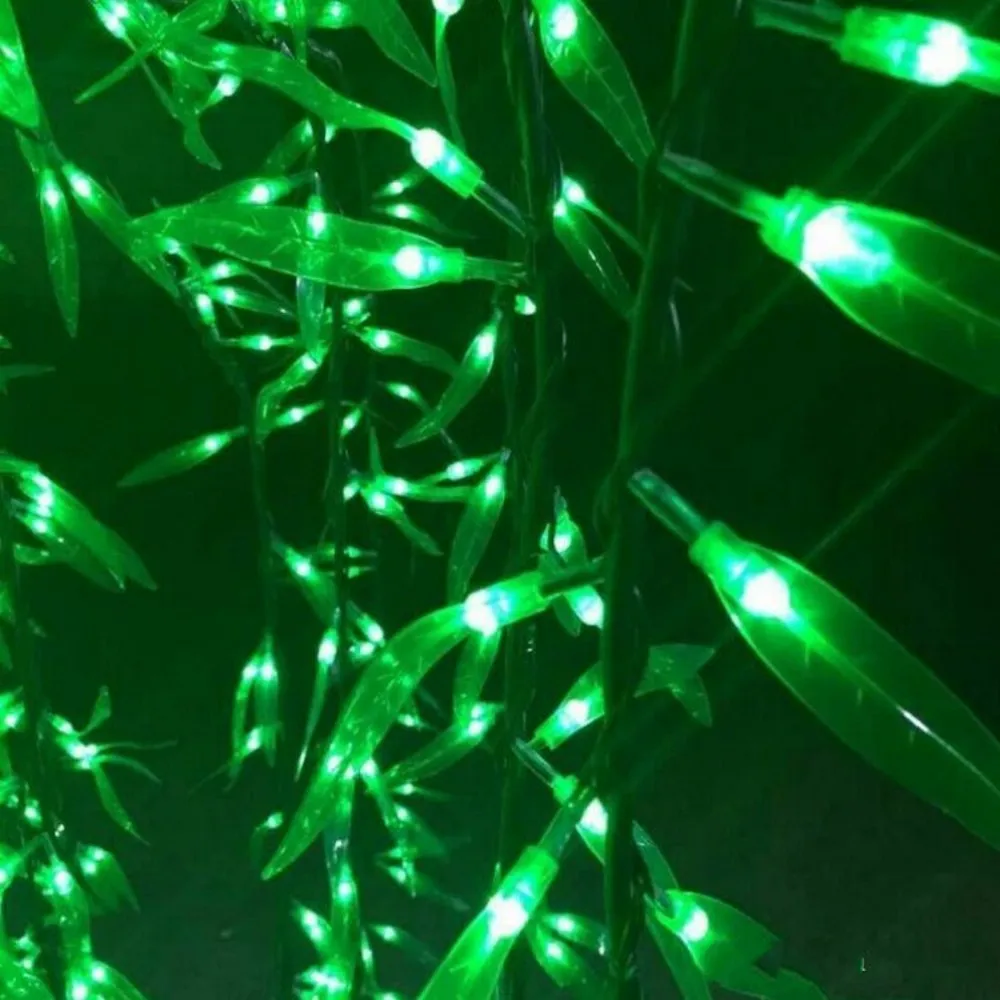 LED Artificial Willow Weeping Tree Light Outdoor Use 945pcs LEDs 1.8m/6ft Height Rainproof Christmas Decoration |