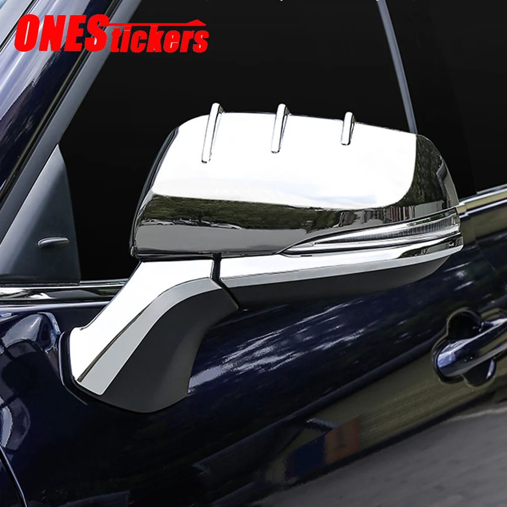 

Автомобильные аксессуары для Toyota Highlander Kluger XU70 2021 2022, крышки для боковых зеркал заднего вида, декоративные полосы