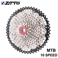 ztto mtb cassette 10 speed cassette10v 11 42 46 50 mountain bike freewheel 10s bicycle sprocket part for m780 m590 m6000