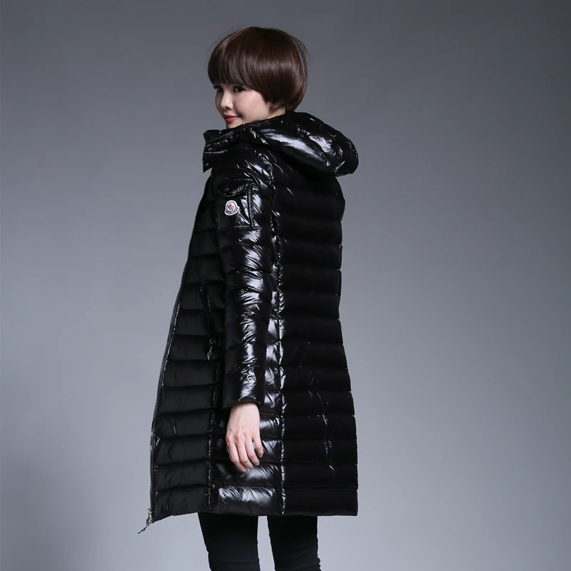 

Новинка Зима 2020 модные теплые пуховики высшего качества на молнии толстые парки Свободная Женская куртка на белом утином пуху