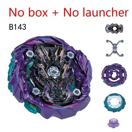 B143 no launcher Все модели B145 B143 B142 пусковые установки игрушки GT Арена Металл Бог Fafnir волчок Bey игрушка - Цвет: B143 no launcher