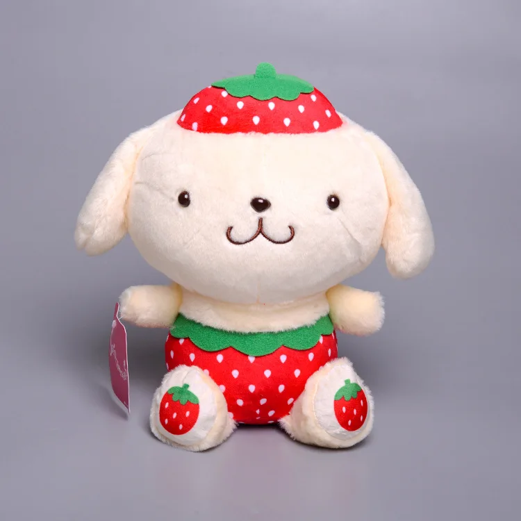 Мультяшная Мягкая Клубника My Melody Cinnamoroll Purin собака ПК плюшевая игрушка аниме