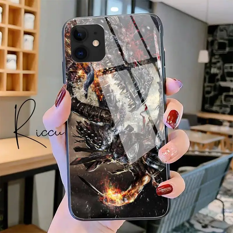 

New Skyrim Phone Case Tempered Glass For iPhone 11 Pro XR XS MAX 8 X 7 6S 6 Plus SE 2020 12 Pro Max Mini case